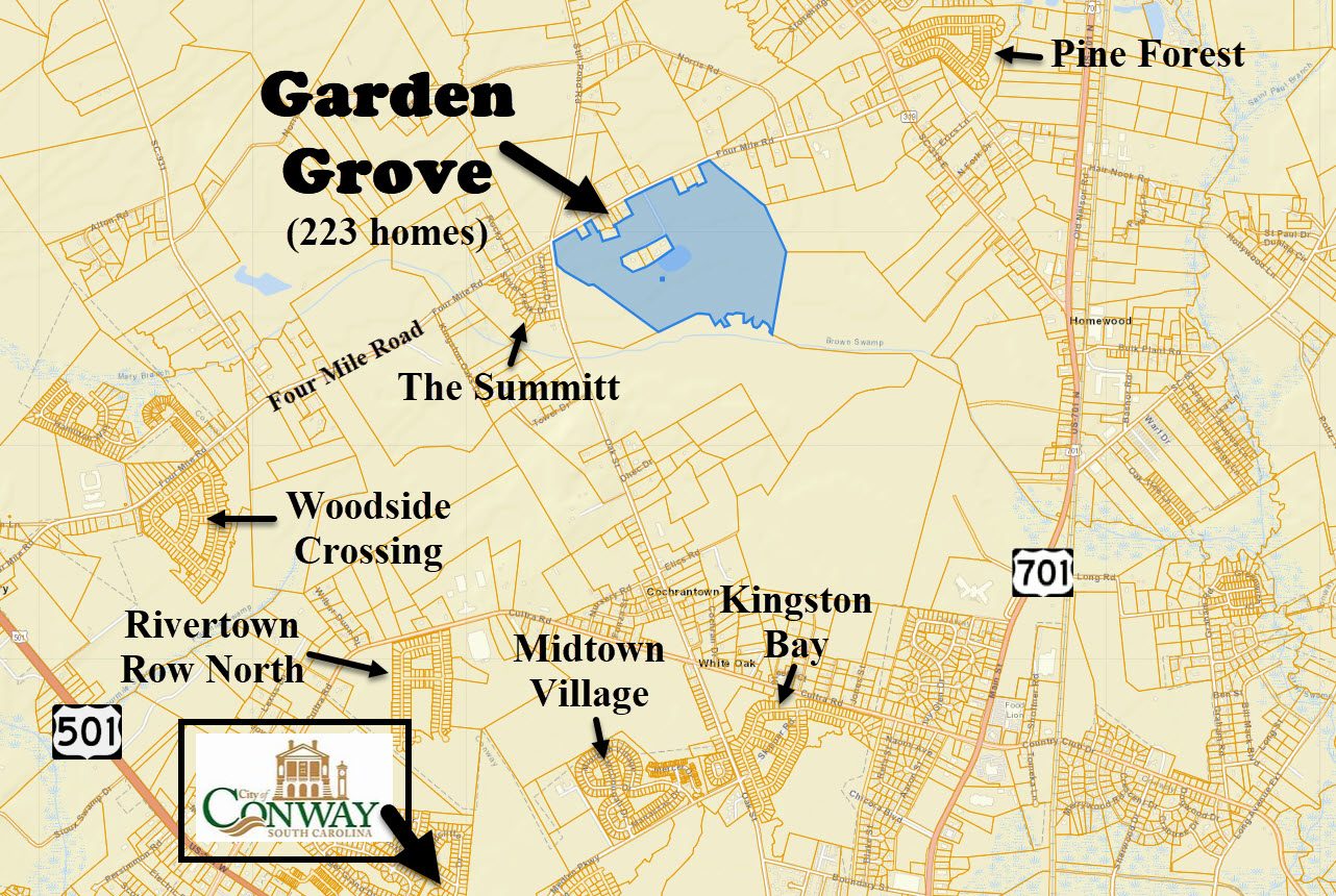 Garden Grove in Conway by Mungo Homes