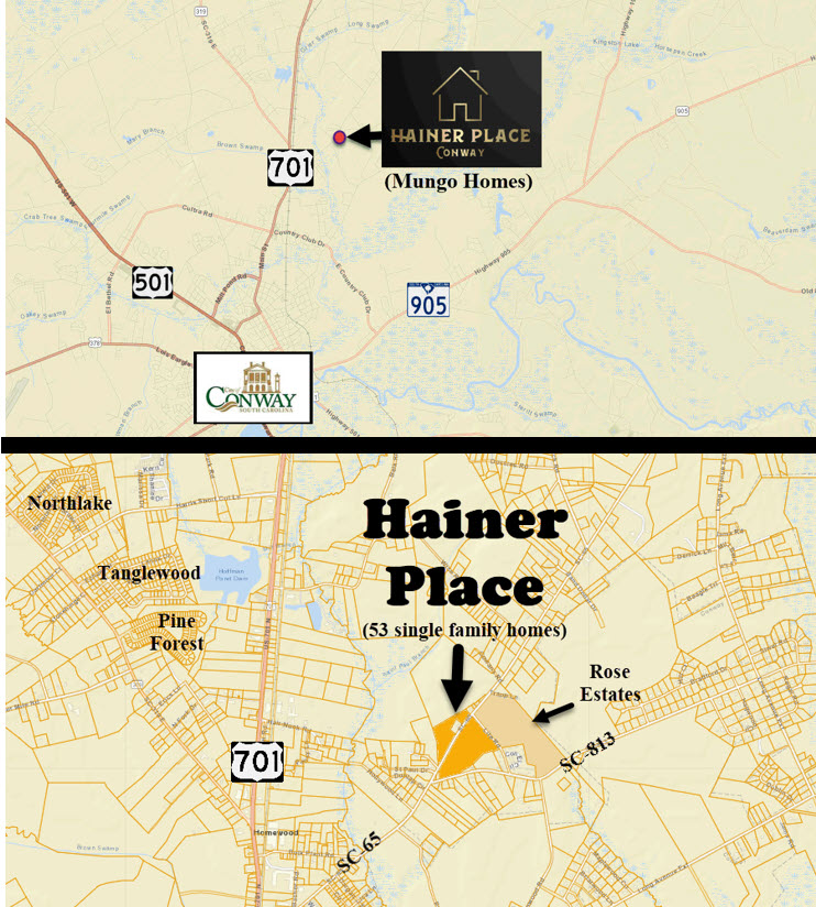 Hainer Place in Conway by Mungo Homes