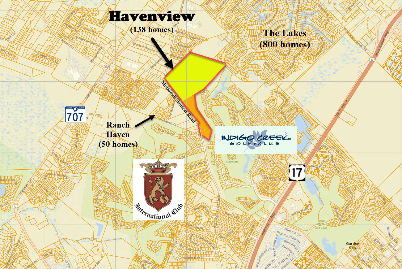 Havenview new home community in Murrells Inlet