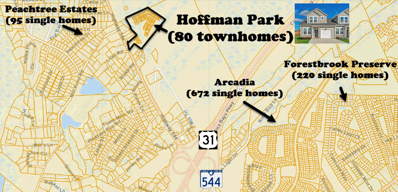 Hoffman Park - new townhome community in Myrtle Beach by Lennar