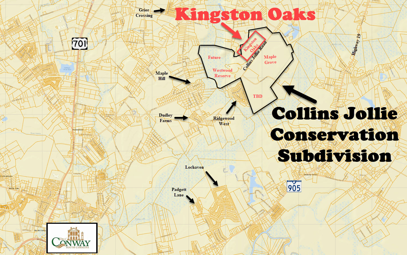 Kingston Oaks in Conway by Mungo Homes